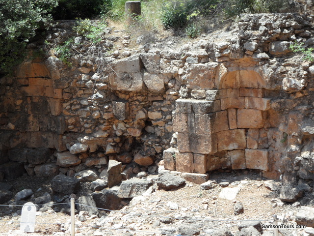 The Temple of Augustus at Caesarea Phillipi - Samson Tours